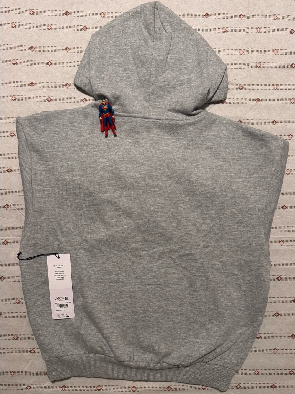 Alo Women’s Gray Zip-Up Hoodie Sweater - Picture 4 of 5